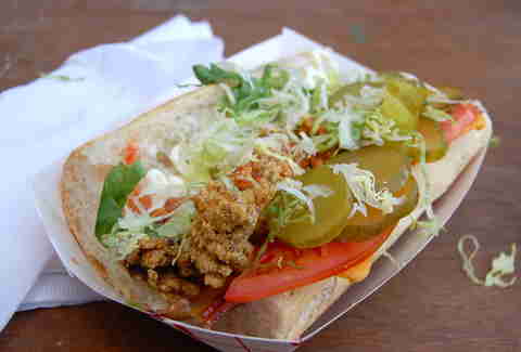 Po-boy sandwich