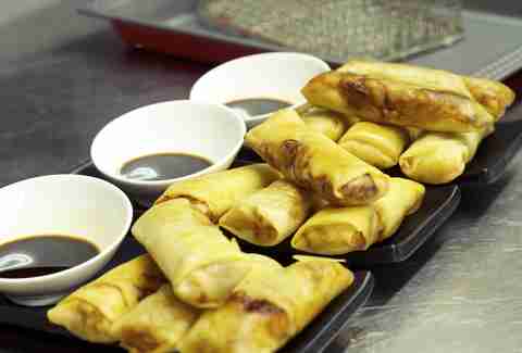 Shanghai spring rolls at Chi Fan Berlin