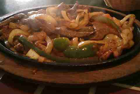 Applebee's Sizzling Skillet Fajitas