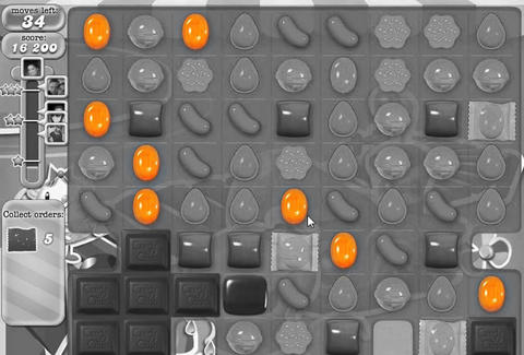 Orange candy - Candy Crush