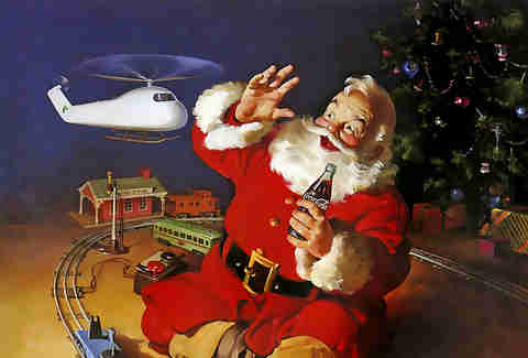 Santa Coca-Cola
