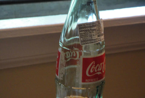 Mexico Coke bottle sticker