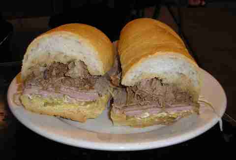 Sandwich at Mother's New Orleans