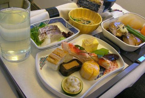 Japan Air in-flight meal