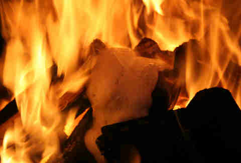 beer on fire