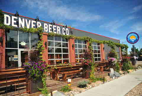 Denver Beer Company patio