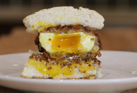 scotch egg biscuit sandwich empire new york