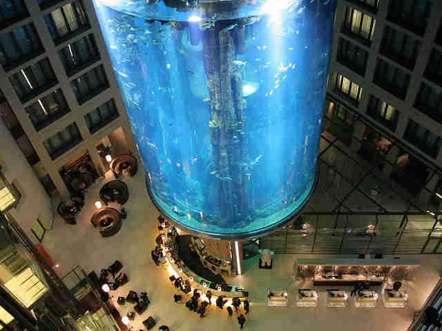 AquaDom, radisson blu hotel, berlin