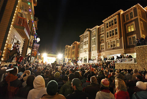 Park City at night