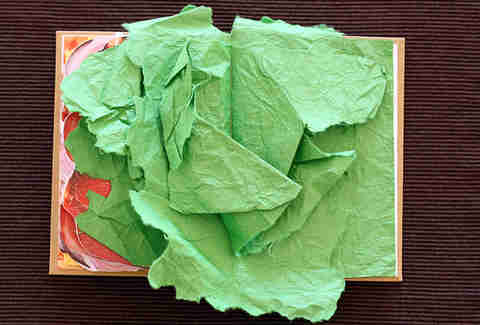Sandwich book lettuce