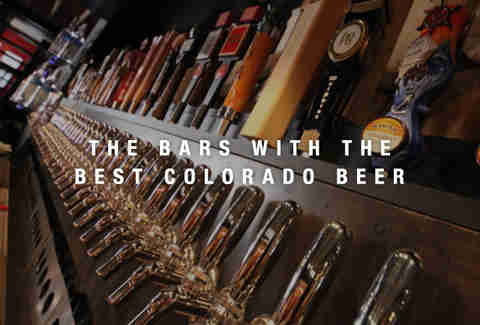 Colorado Plus Brewpub's taps