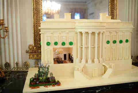 White House gingerbread house