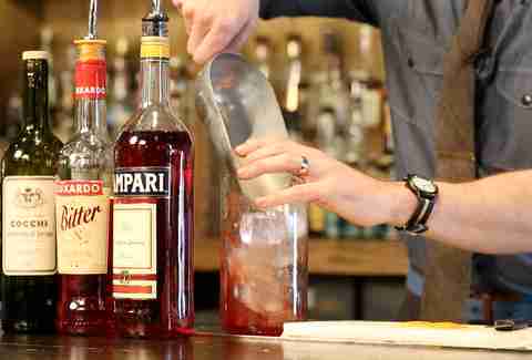 negroni ice