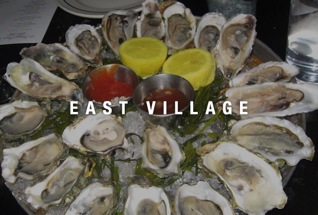 east village happy hour oysters