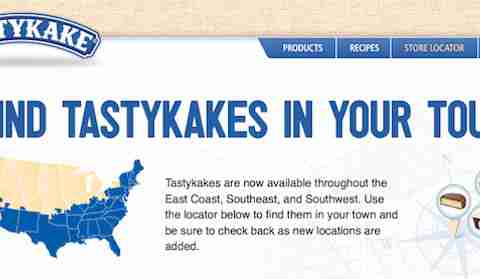 Tastykakes locator