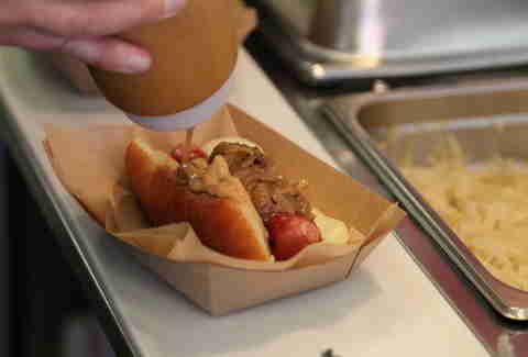 Doughnut Bun Hot Dog