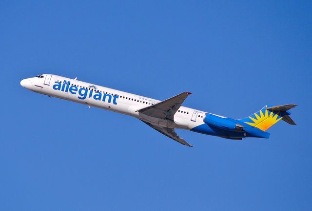 Allegiant Airlines plane