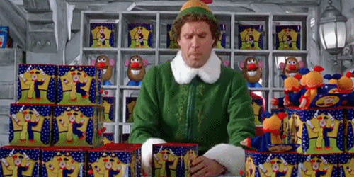 SantaCon, as explained by GIFs from the movie Elf - Thrillist