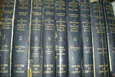 English law books