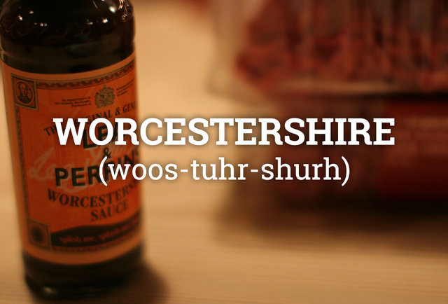Worcestershire sauce