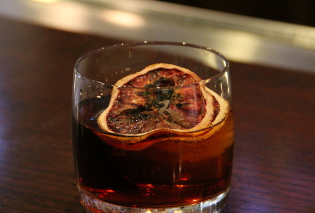 Barrel-Aged Cocktails at Chicken and the Egg