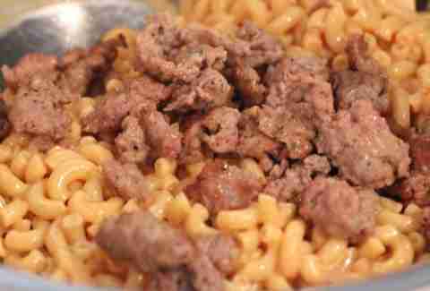 Grilled (Mac &) Cheese Sandwich