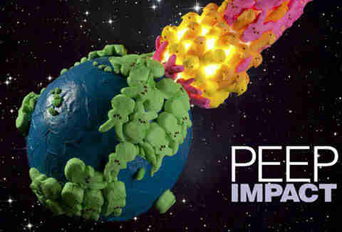 Peeps Art Da Vinci Code Playboy Club And Nasa Replicas