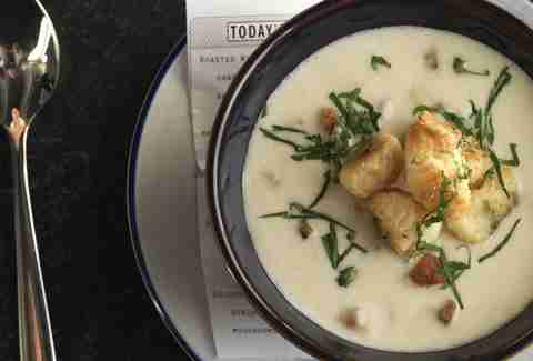 Island Creek Oyster Bar Best Chowder Boston