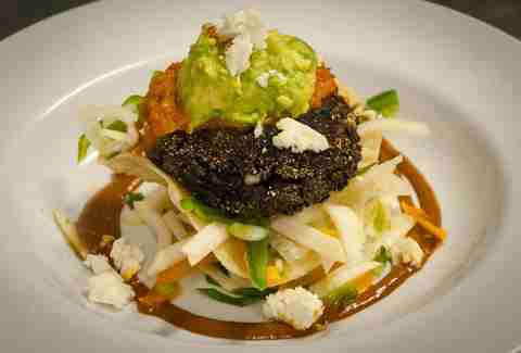 Black Bean Juicy Lucy at Sapor