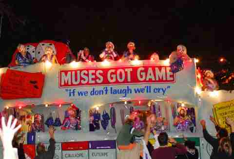 Dogs, toilet brushes, high heels, and coconuts: a brief guide to notable Mardi Gras "krewes"