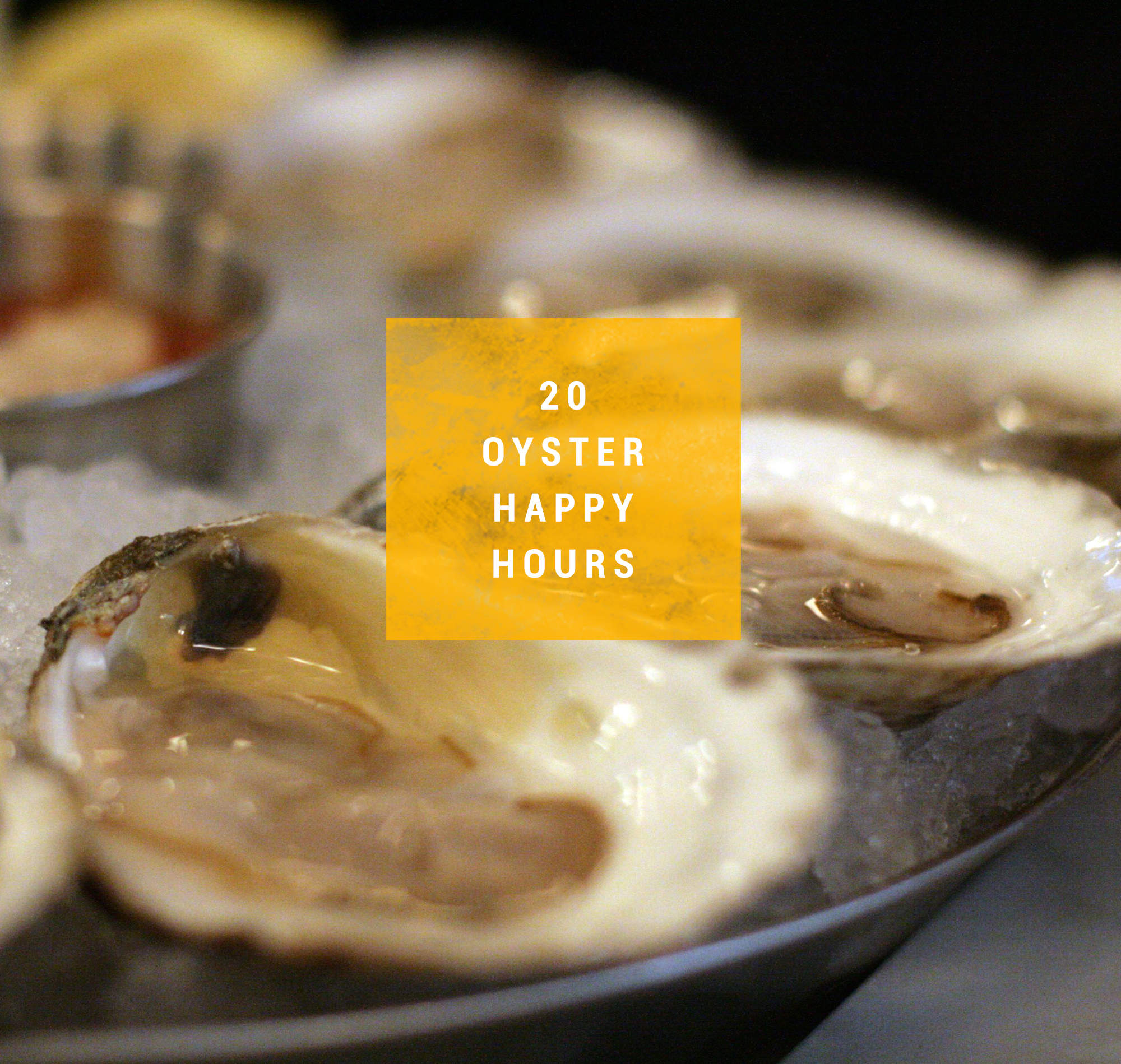 20 oyster happy hours in Boston Thrillist Boston