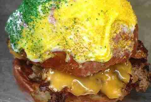 king cake burger