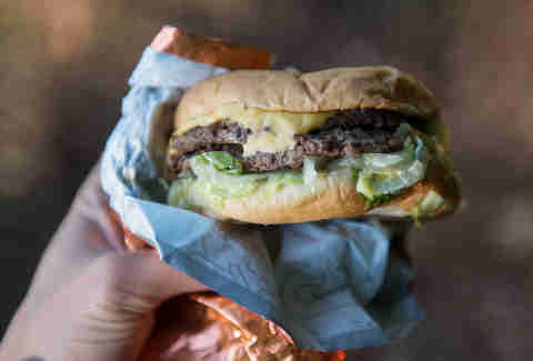 Dick's Drive-In burger