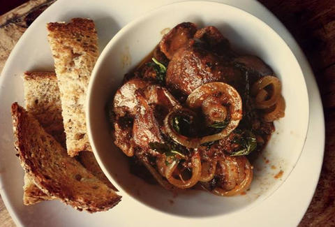 chicken livers peri peri