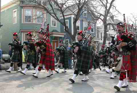 Kilts Southie St. Patrick's Day Boston