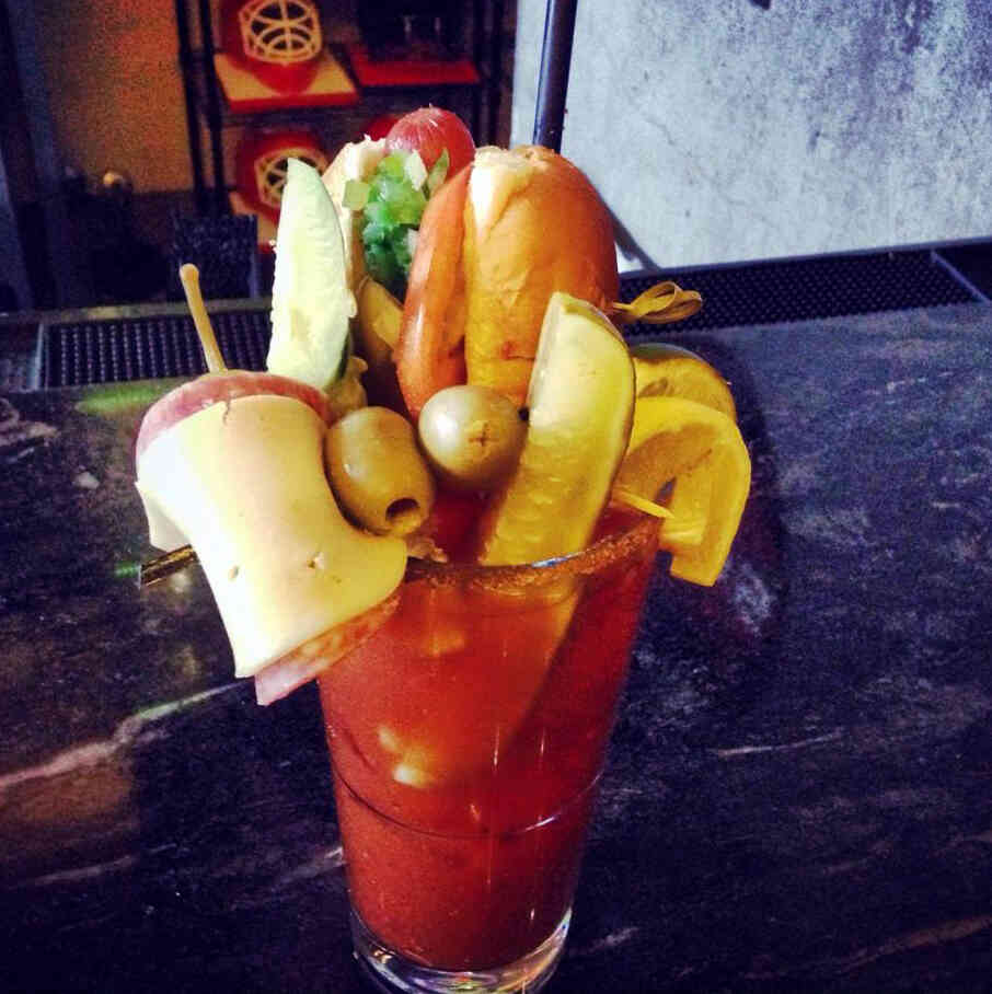 Most outrageous bloody mary!