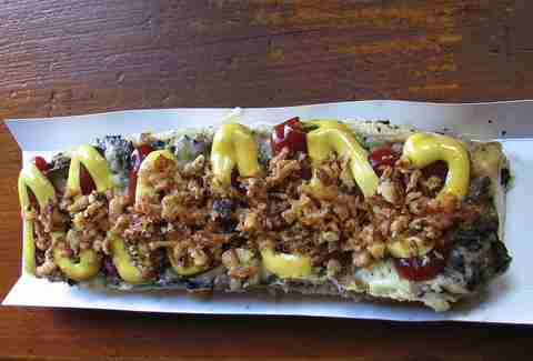 Zapiekanka sandwich
