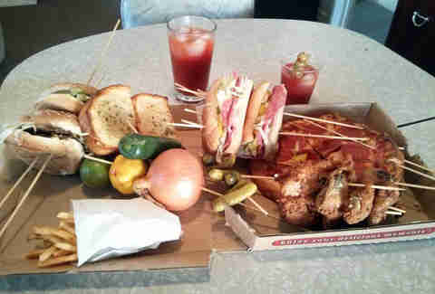 Bloody Mary ingredients