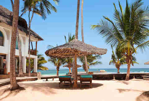 Luxury beach resort