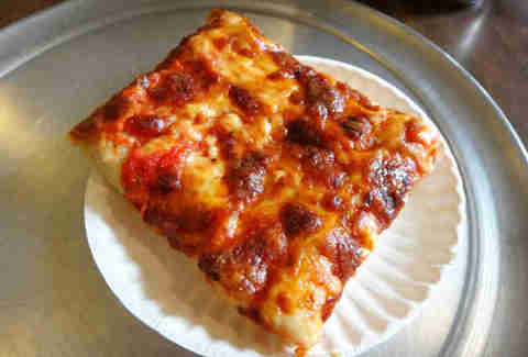 A slice at Galleria Umberto