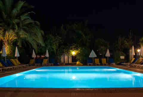 Pool by night
