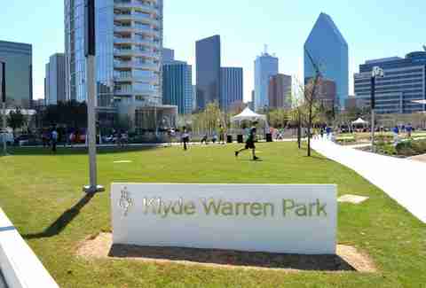 Klyde Warren Park Things you have to explain to out-of-towners about DAL