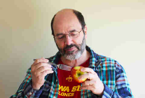 dad eating father's day