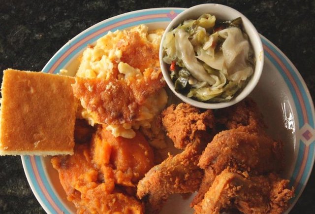 Best soul food in America - Fried chicken, pork chops, collard greens