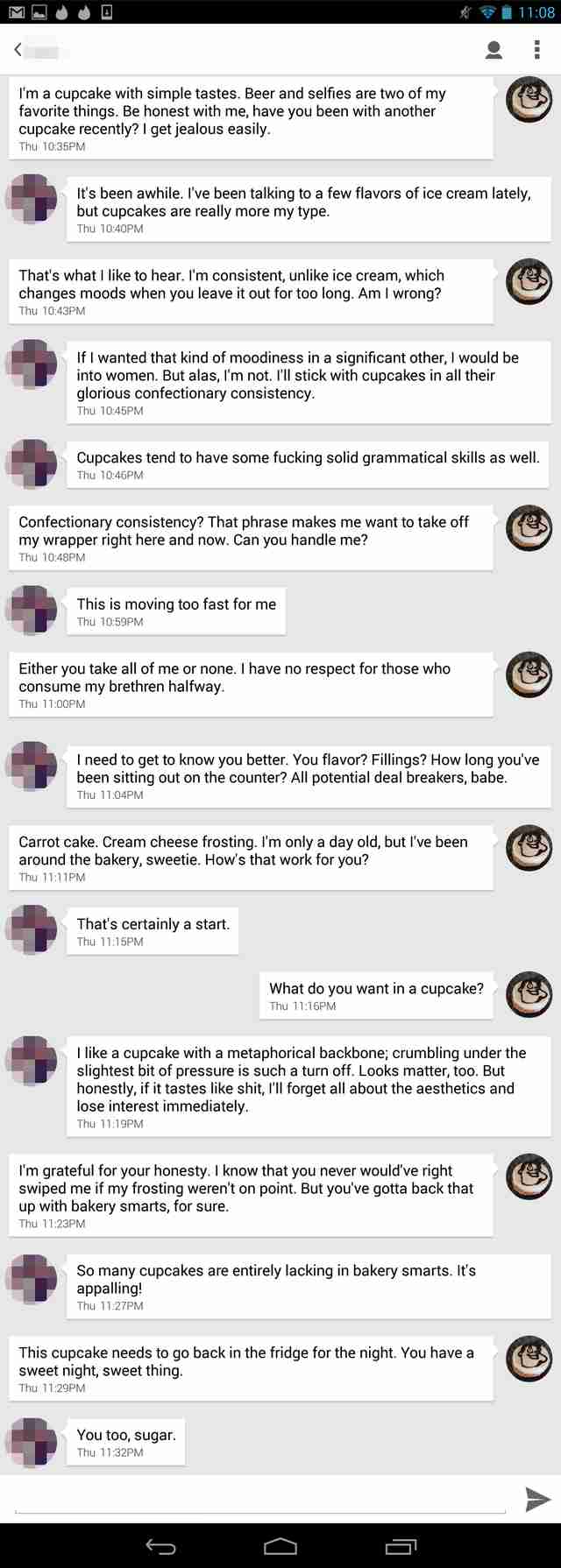 Tinder conversation