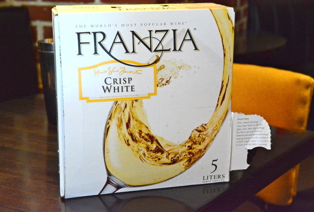 franzia bag of wine