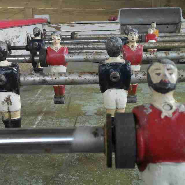 foosball table