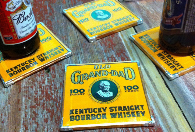 Rest your booze on boozy coasters