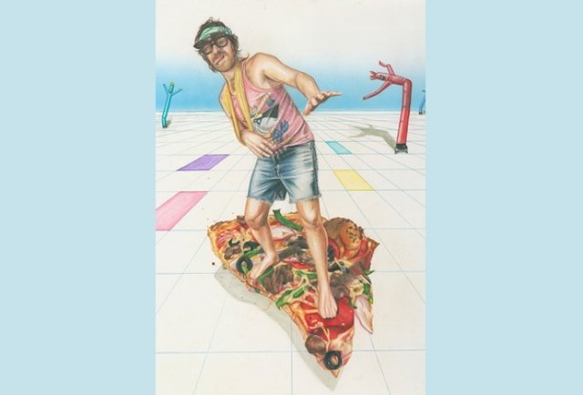Dudes on Pizza