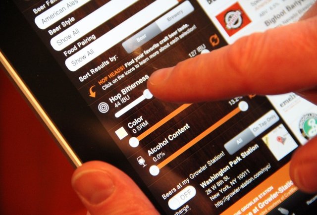 A beer store with its very own app